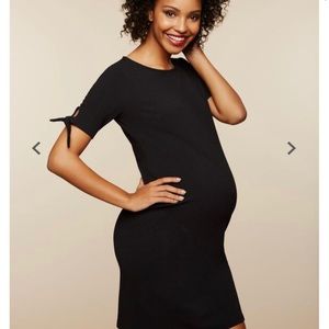 Motherhood Maternity Black Dress